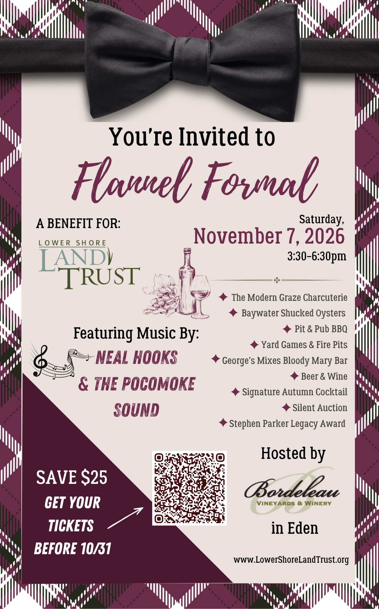 2026 Flannel Formal tickets available online through 11/6. Available at the door after that - accepting cash, credit & checks. image