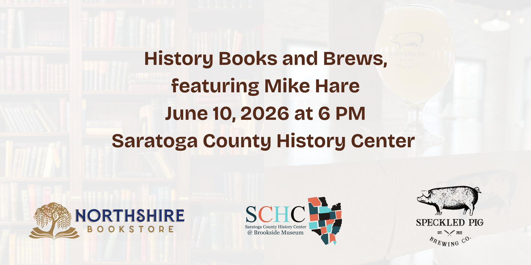 History Books and Brews image