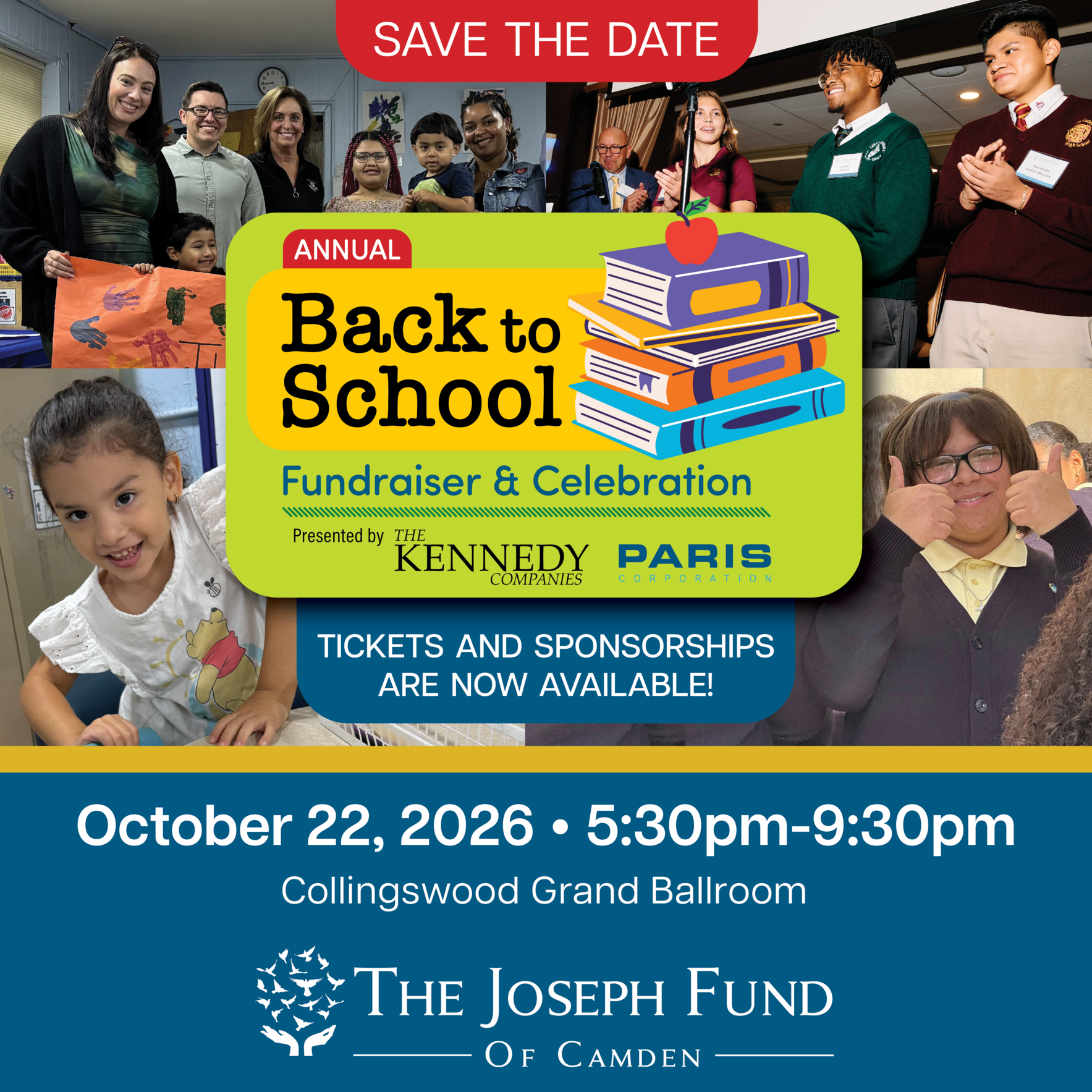 2026 Annual Back to School Fundraiser and Celebration image