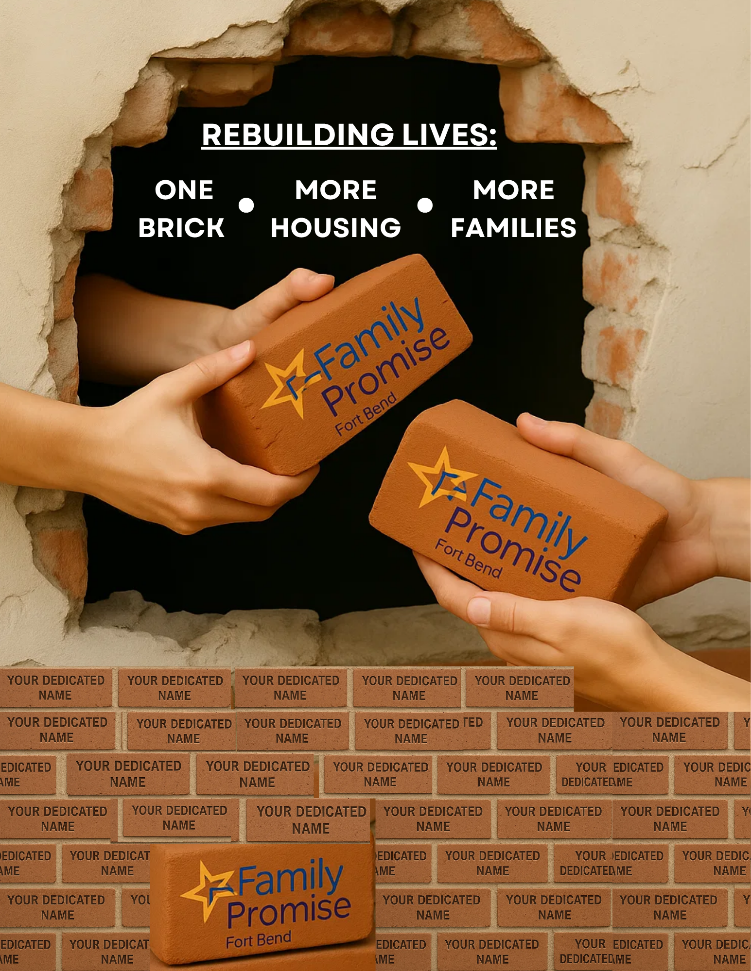 Rebuilding Lives: One Brick, More Housing, More Families image