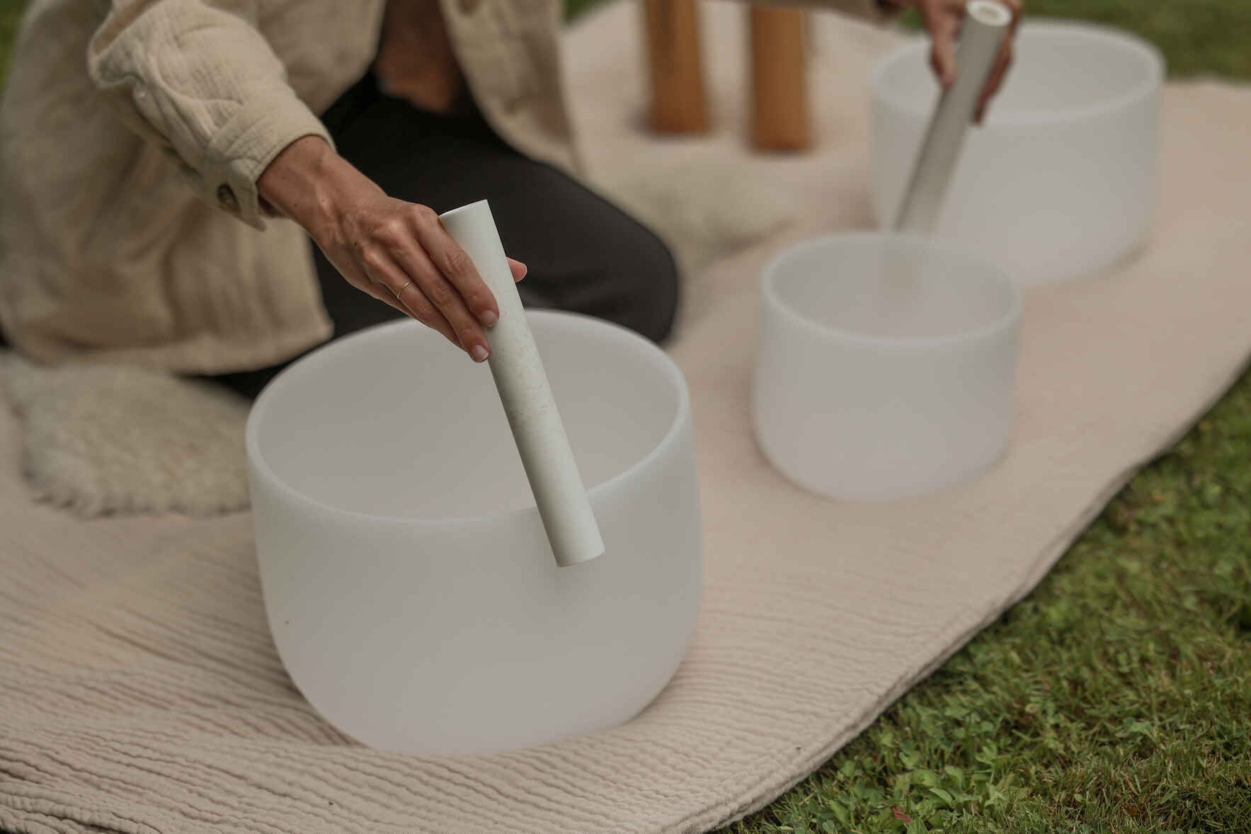Surround Yourself with TCTC's Loving Therapy Horses in an Ethereal Soothing Sound Bath image