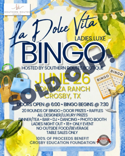 La Dolce Vita Luxe Bingo image