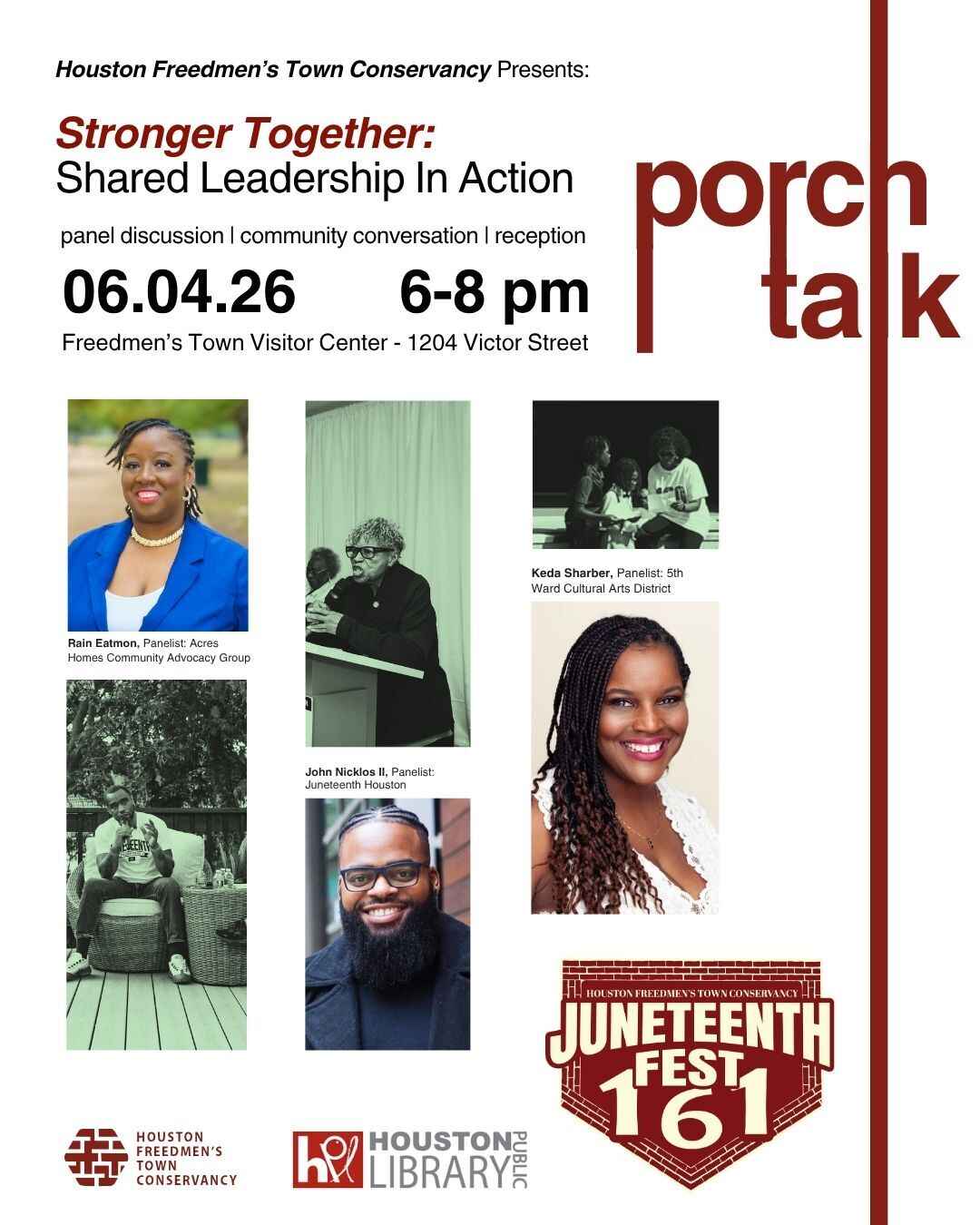 Porch Talk | Stronger Together image