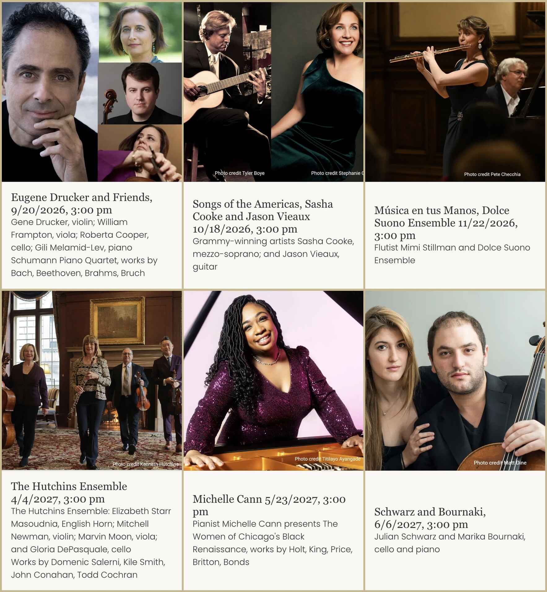 Season 19 Concerts 2026-2027 image