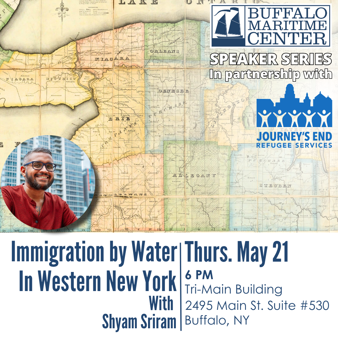  Speaker Series | Immigration by Water in Western New York image