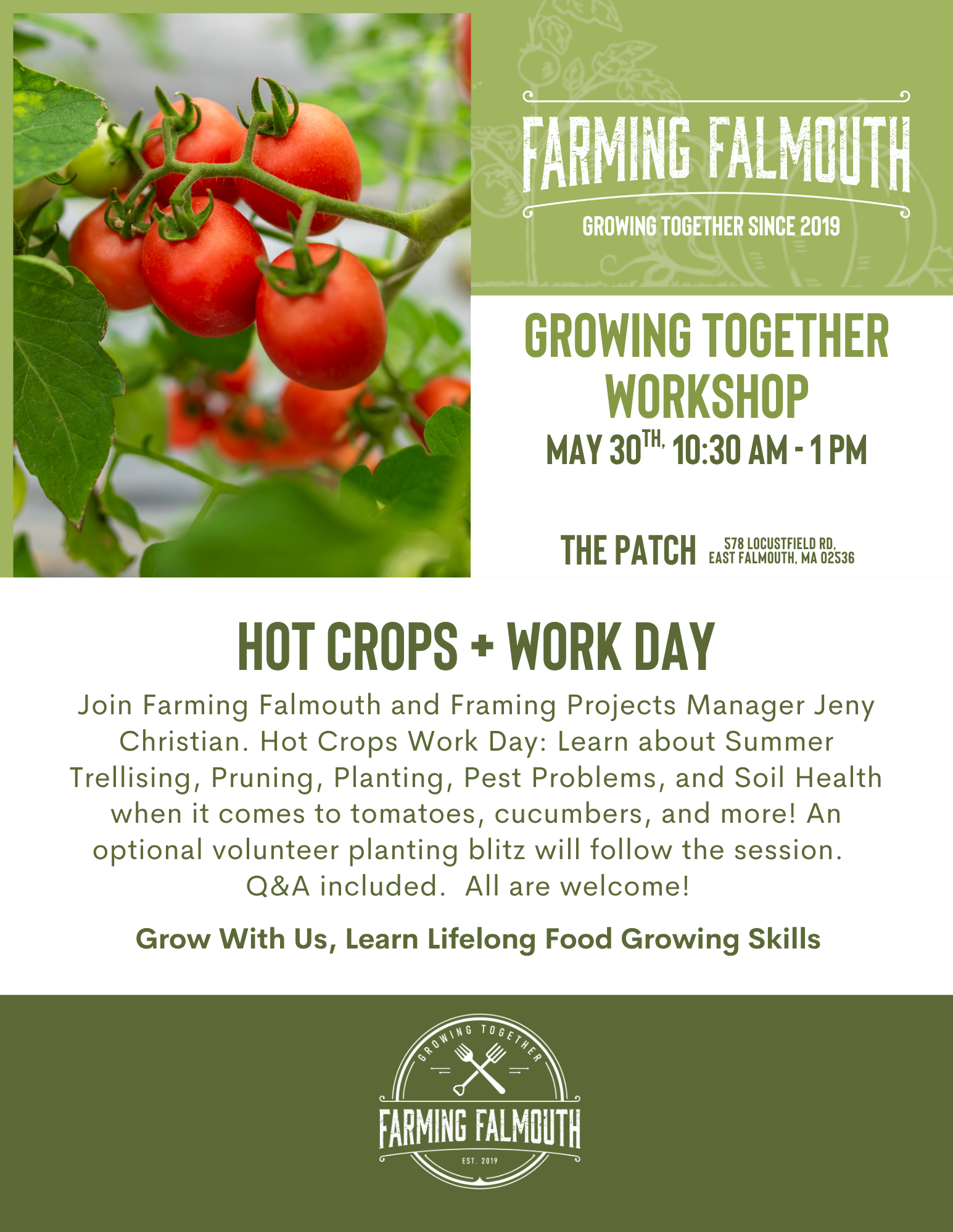 Growing Together • Hot Crop Workshop + Workday image