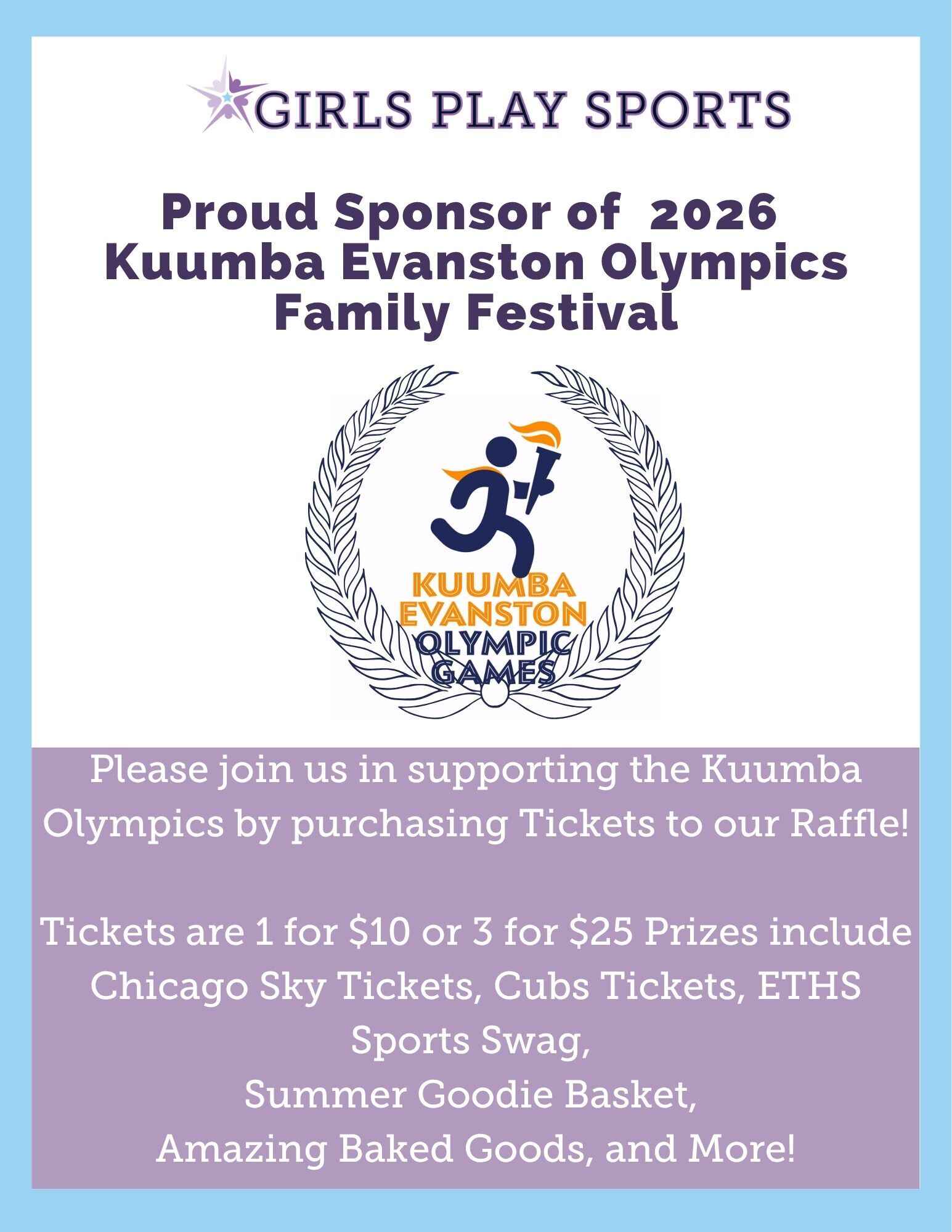 Raffle for Kuumba Olympics image