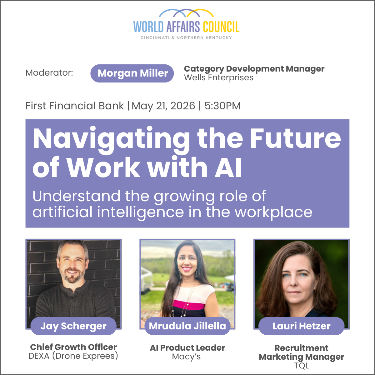 Navigating the Future of Work with AI Panel Discussion image