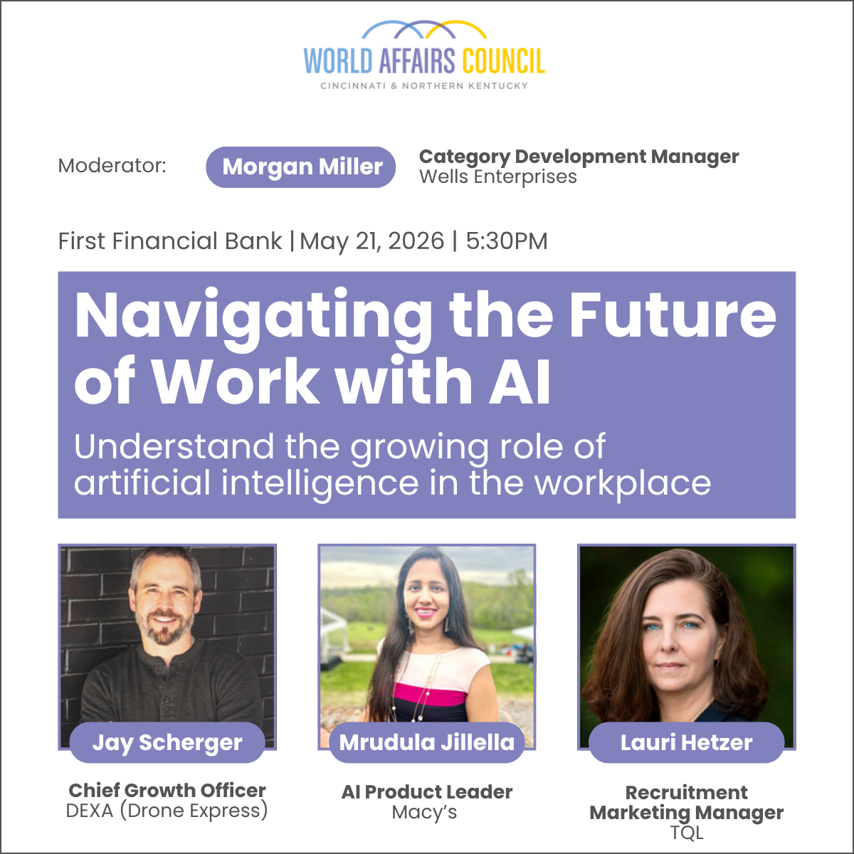 Navigating the Future of Work with AI Panel Discussion image