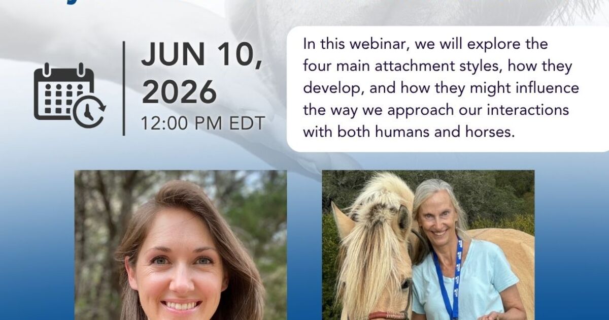 Horses and Humans Research Foundation - The Influence of our Attachment ...