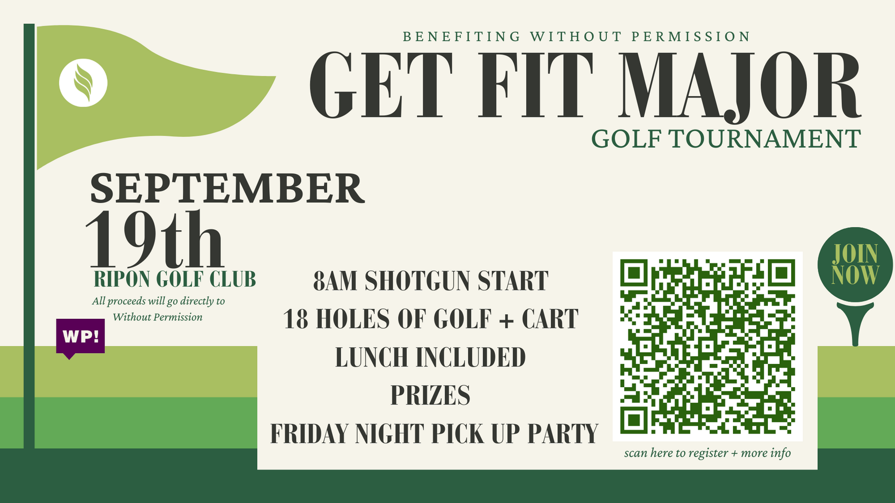 Get Fit Major Golf Tournament - 2026 image