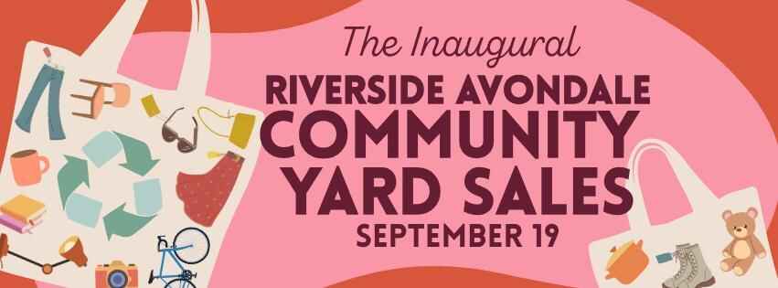 Riverside Avondale Inaugural Community Yard Sales image