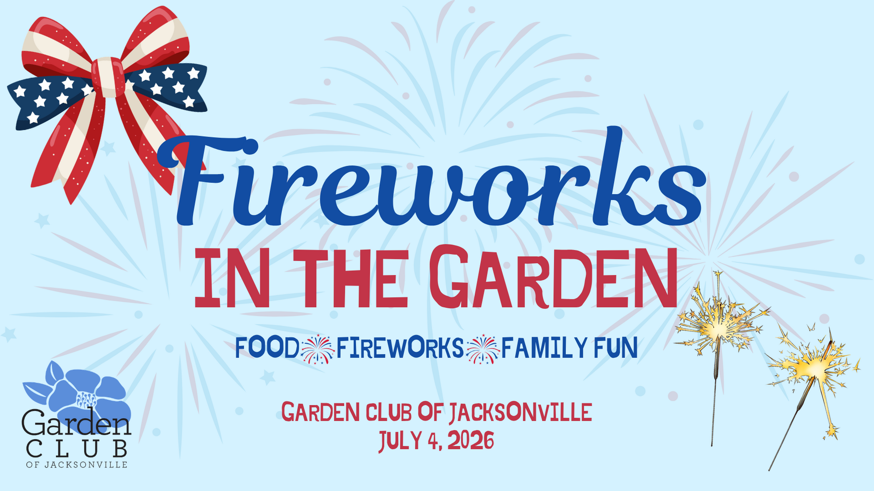 Fireworks in the Garden image