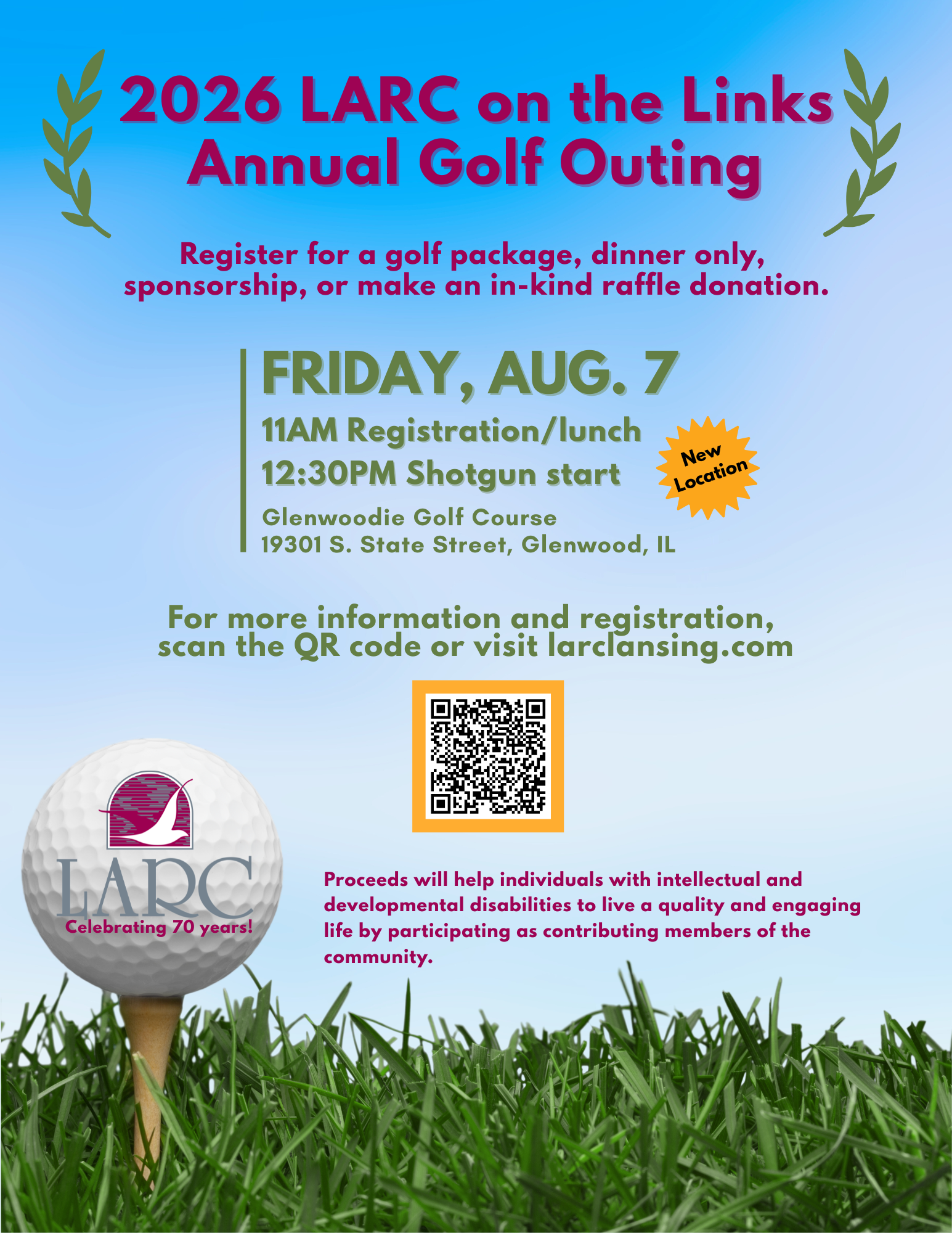 2026 LARC on the Links Golf Outing image