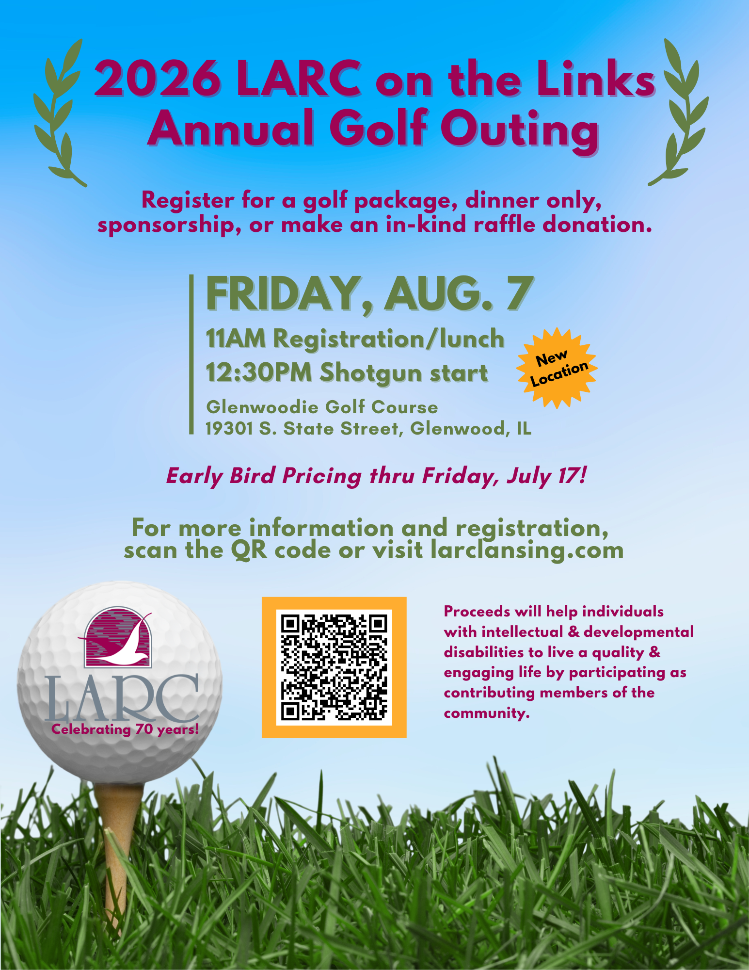 2026 LARC on the Links Golf Outing image
