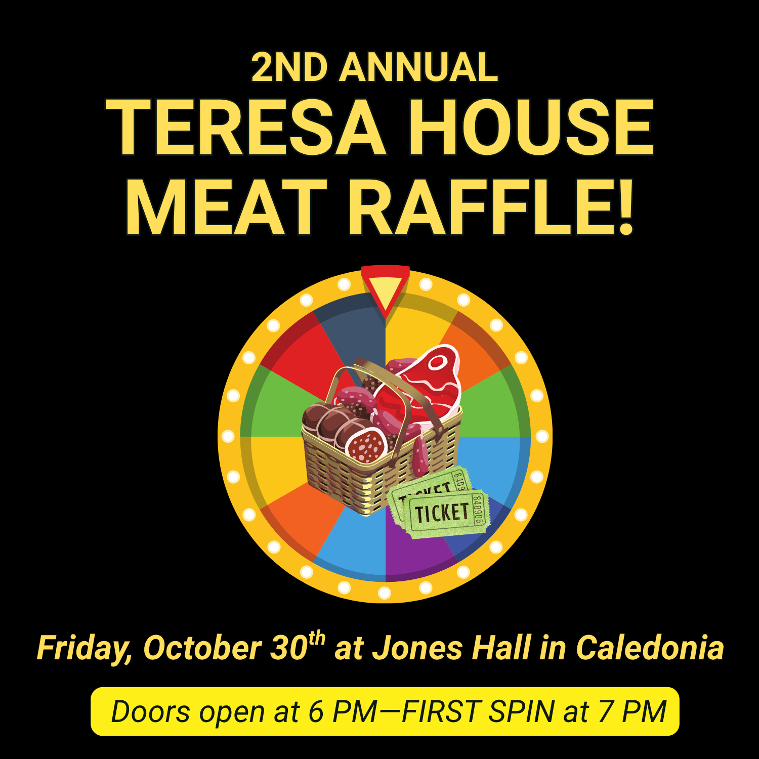 2nd Annual Teresa House Meat Raffle image
