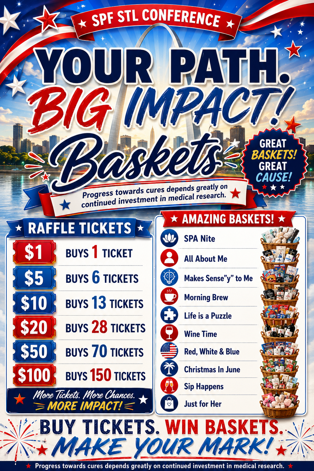2026 Raffle Tickets for Baskets image