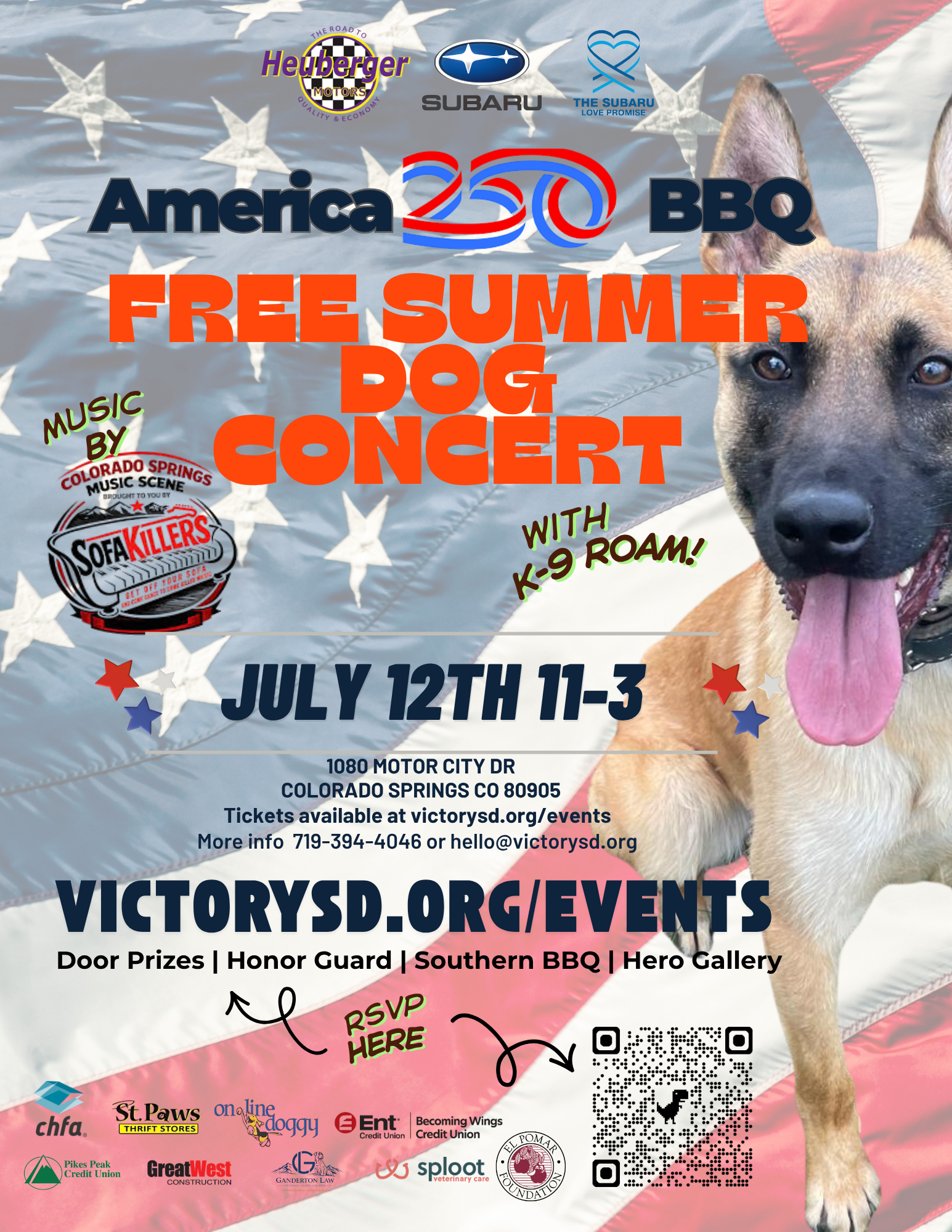 Heuberger Hall Of Heroes A250 BBQ & Concert image
