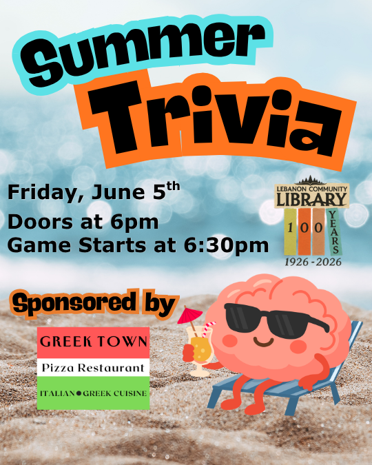Summer Trivia Night At The Library  image