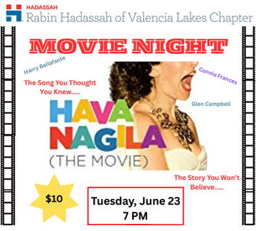 FL - FAR - Rabin of Valencia Lakes Hava Nagila The Movie 2026 image