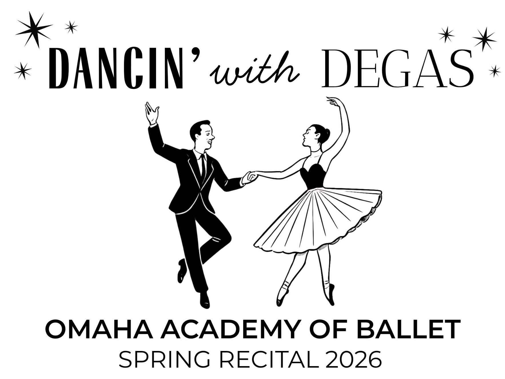 Dancin' with Degas: OAB 2026 Recital (Older Dancers) - ONLINE TICKETS NOW CLOSED for Wednesday.  SEATS AVAILABLE AT THE DOOR! image