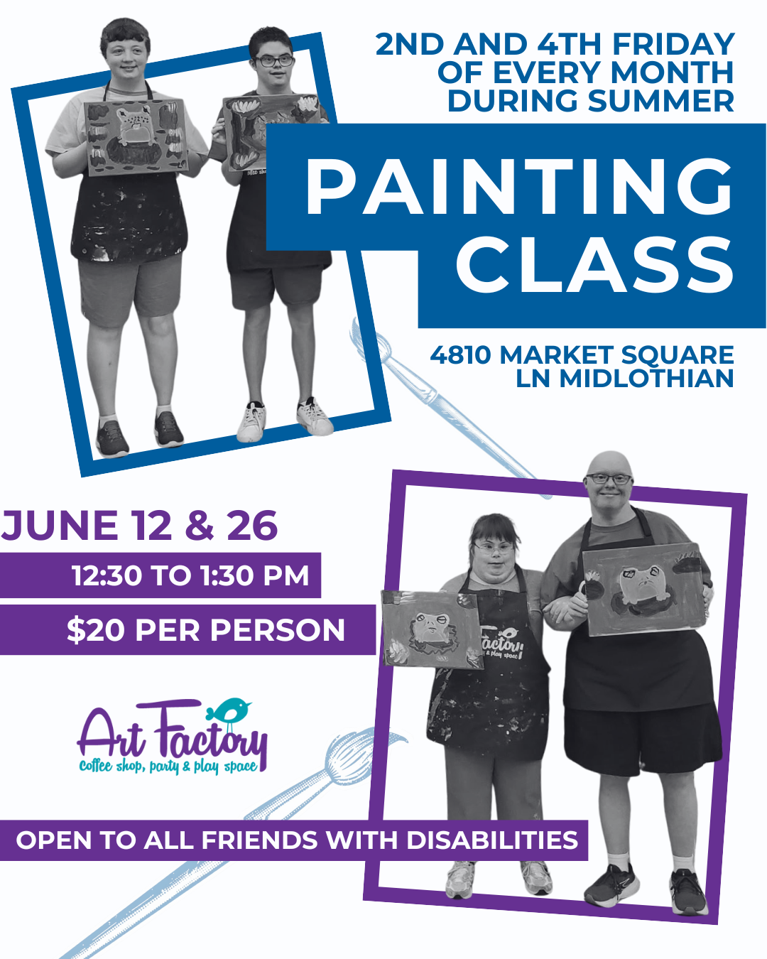 Richmond - Painting Classes at The Art Factory, Summer 2026 image
