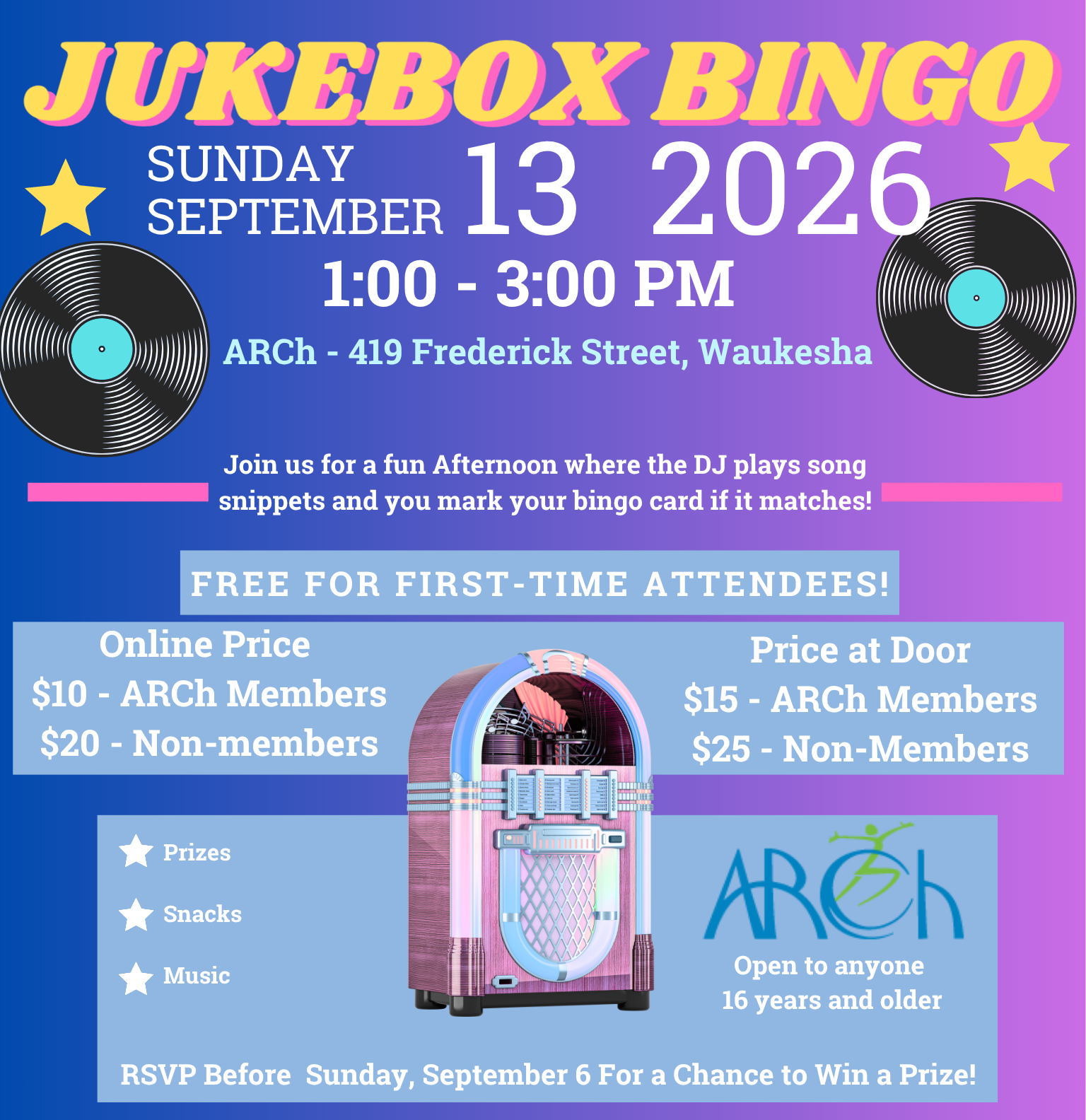 Jukebox Bingo image