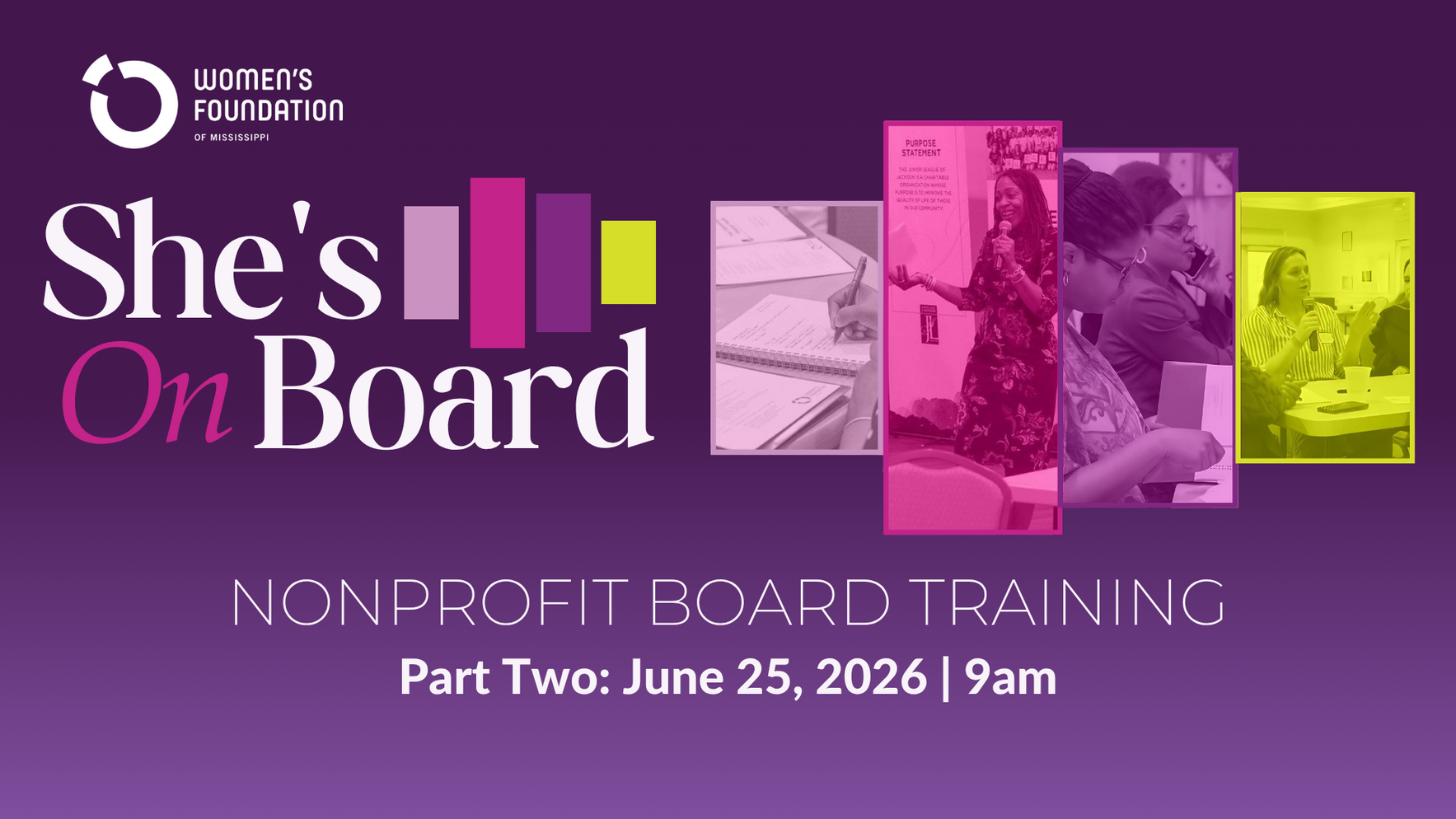 She's on Board 2026 Part Two image