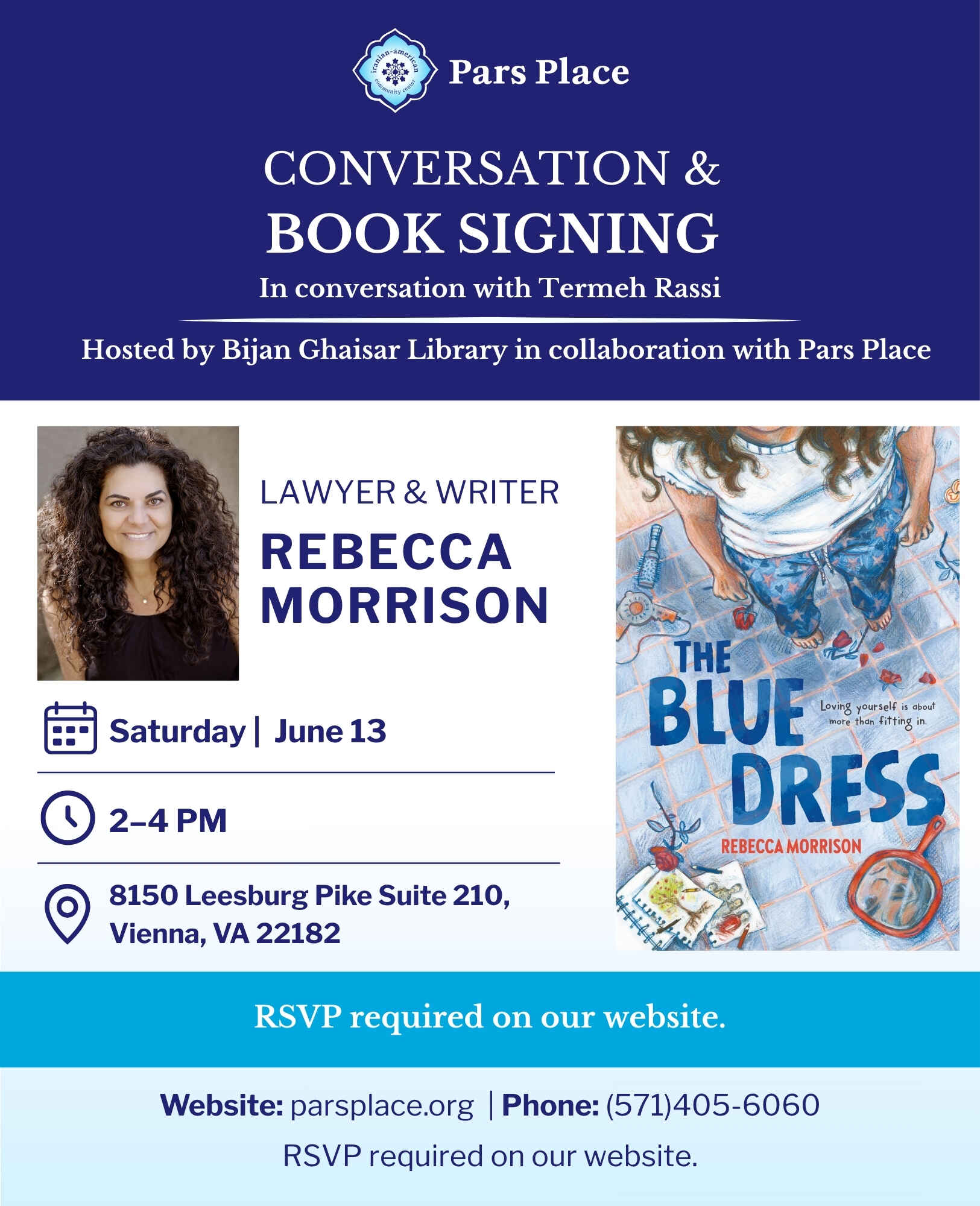 Conversation and Book Signing with Rebecca Morrison image