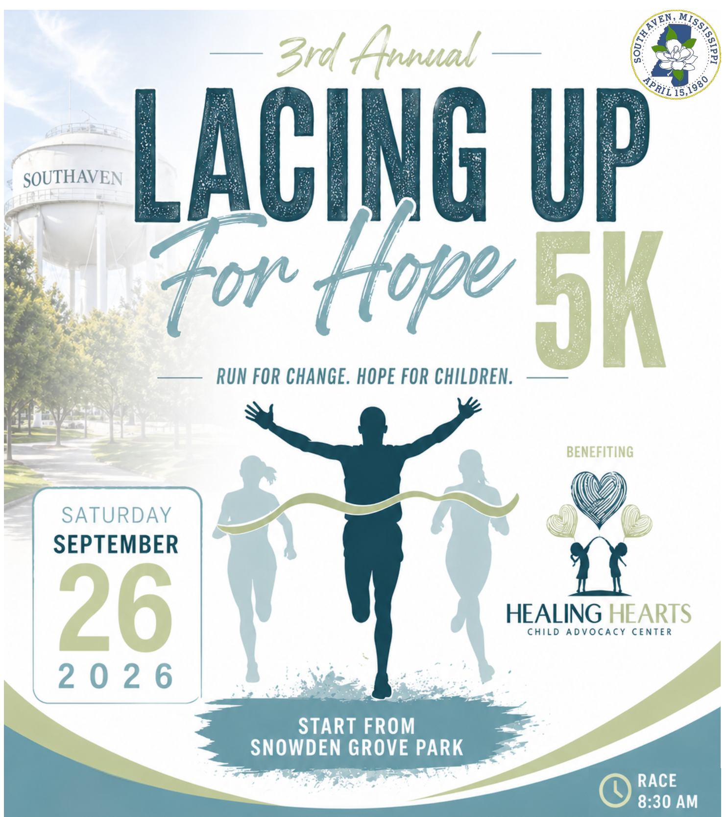 3rd Annual Lacing Up For Hope 5K image