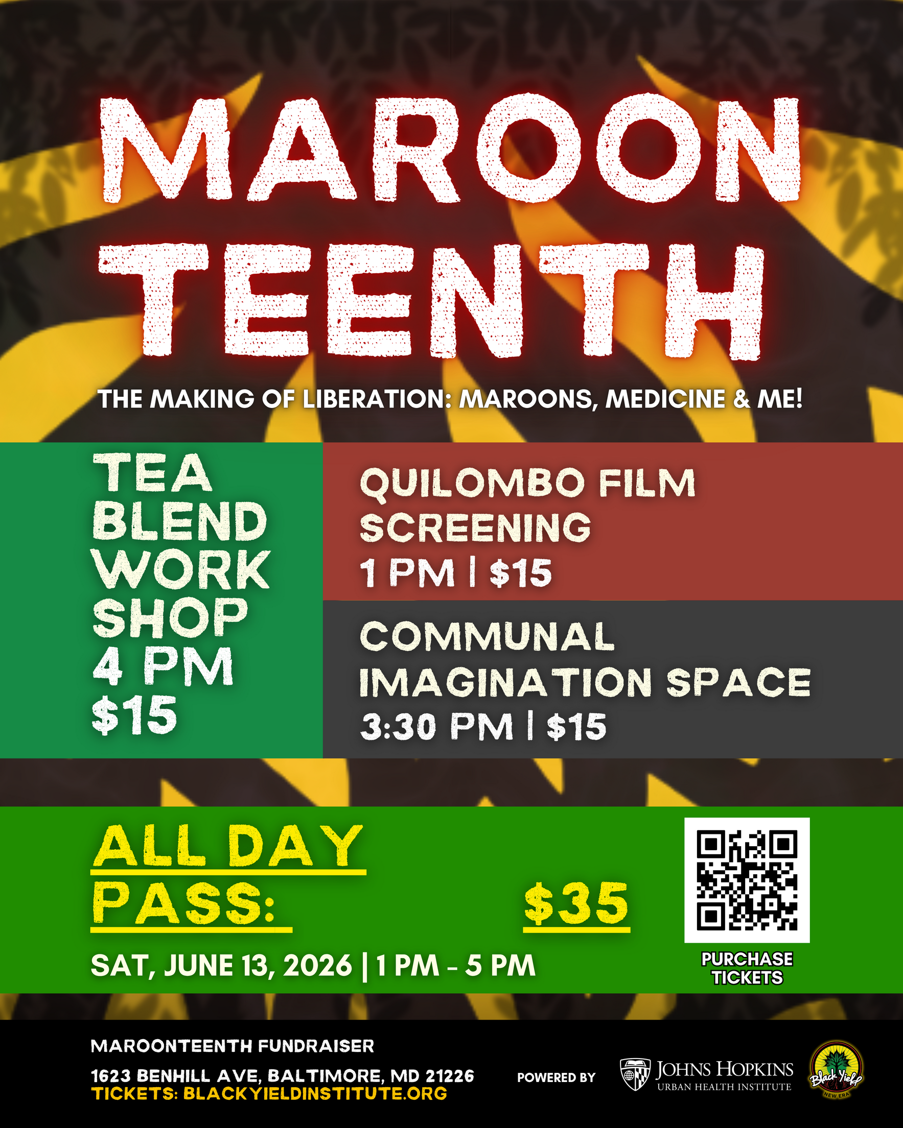 Maroonteenth: The Making Of Liberation — Maroons, Medicine & Me! image