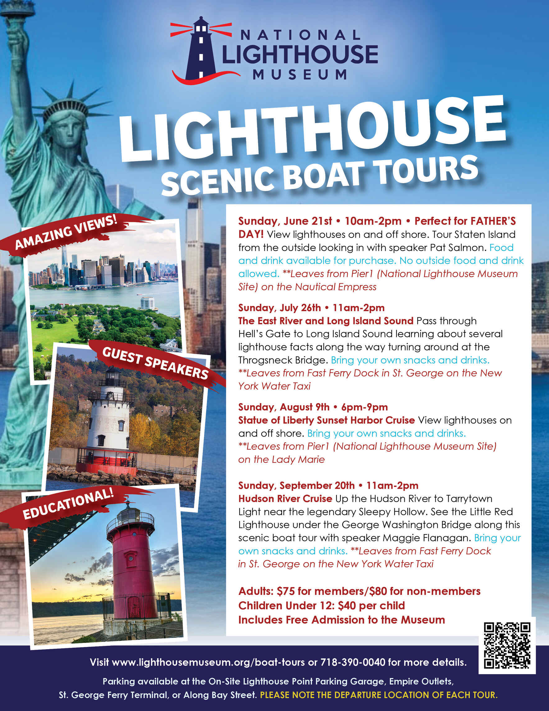 Celebrate Father's Day with a Lighthouse Boat Tour! image