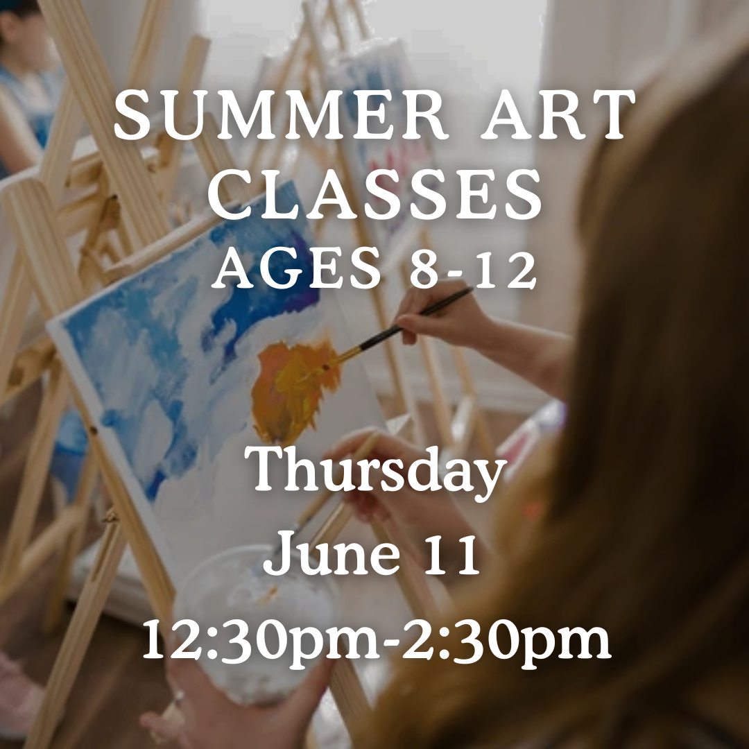 Summer Art Class (Ages 8-12) with Instructor Terri Baker image