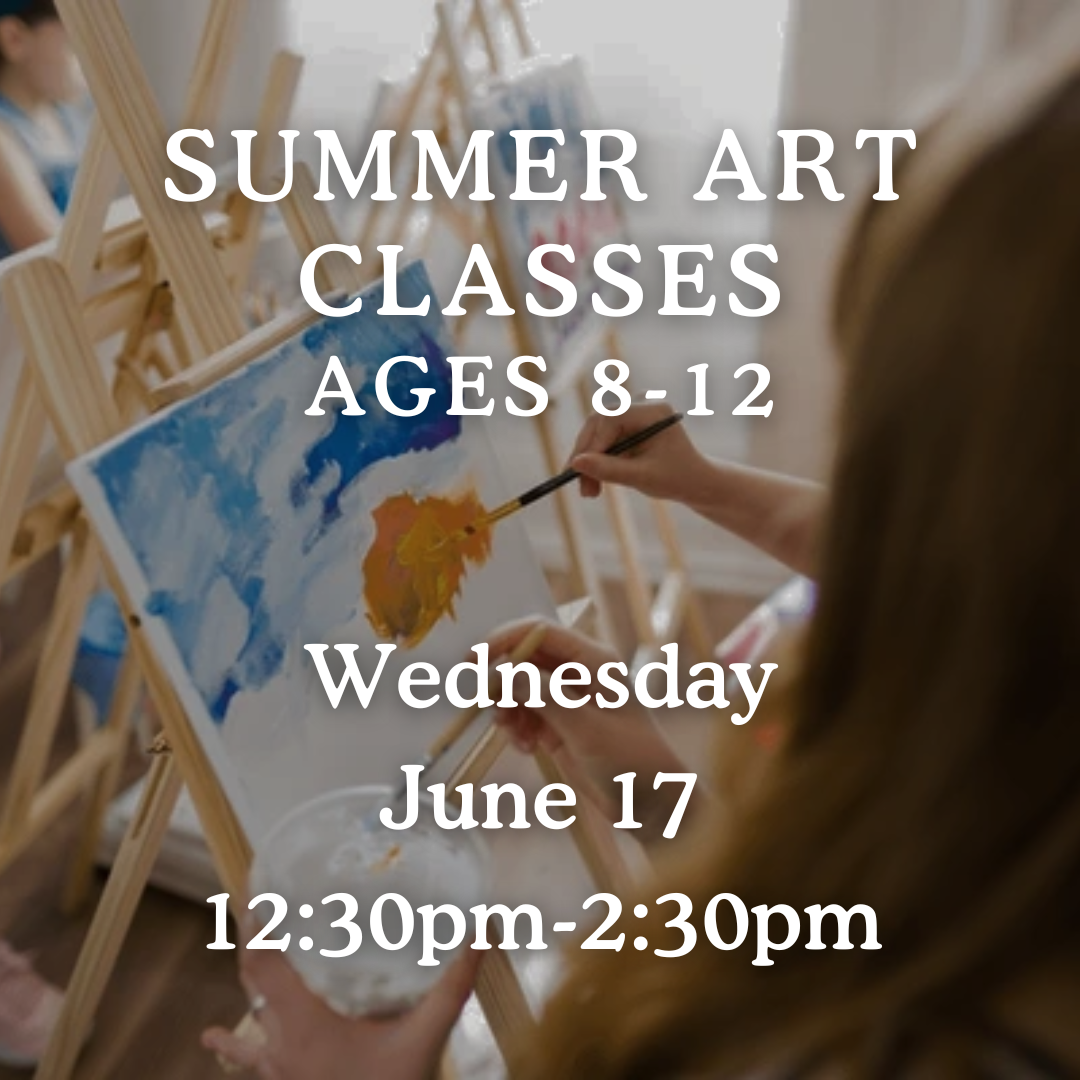 Summer Art Class (Ages 8-12) with Instructor Terri Baker image