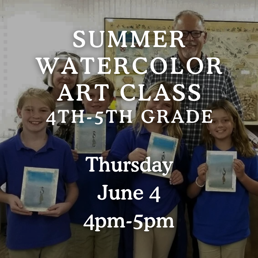 Summer Watercolor Art Class with Professional Artist Odie Tucker image