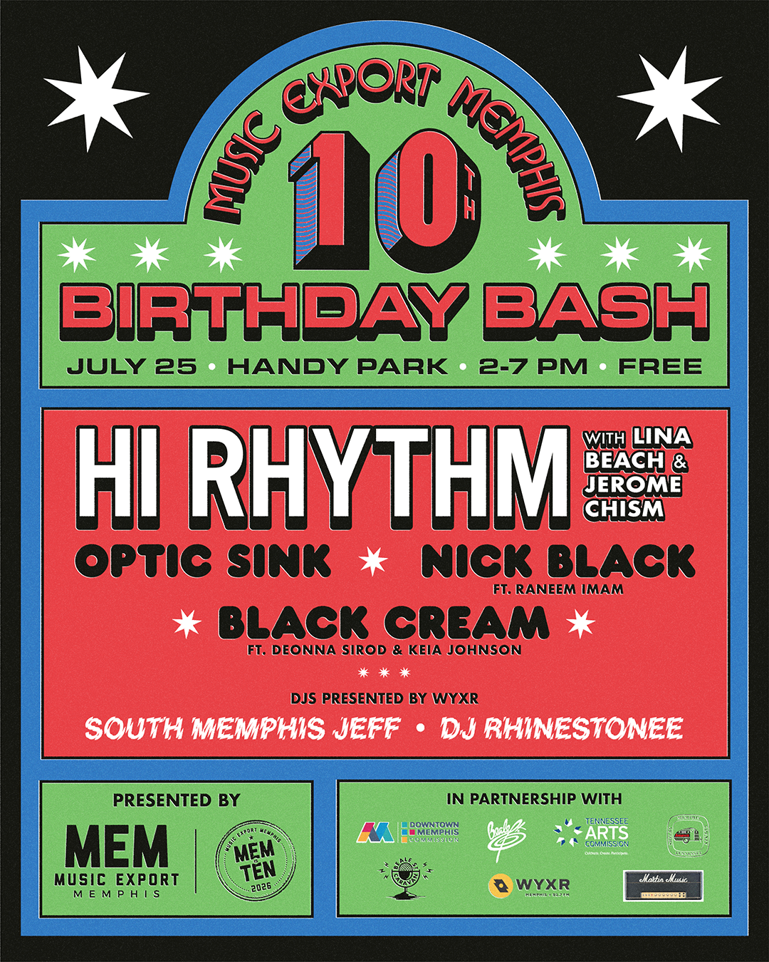 MEM 10th Birthday Bash image