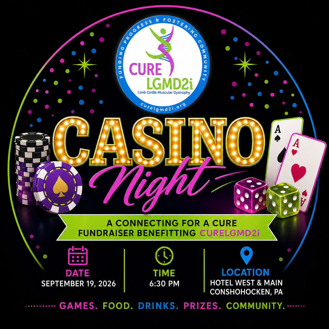 2026 Casino Night - Connecting for a Cure image
