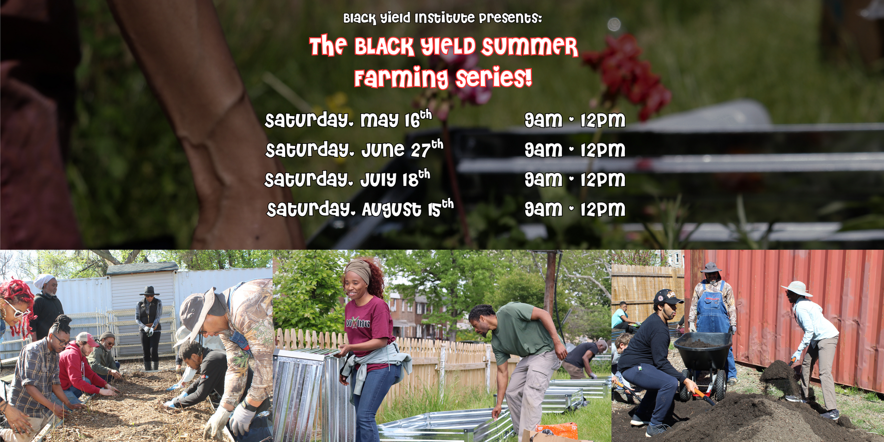 BYI Summer Farming Series - June  image