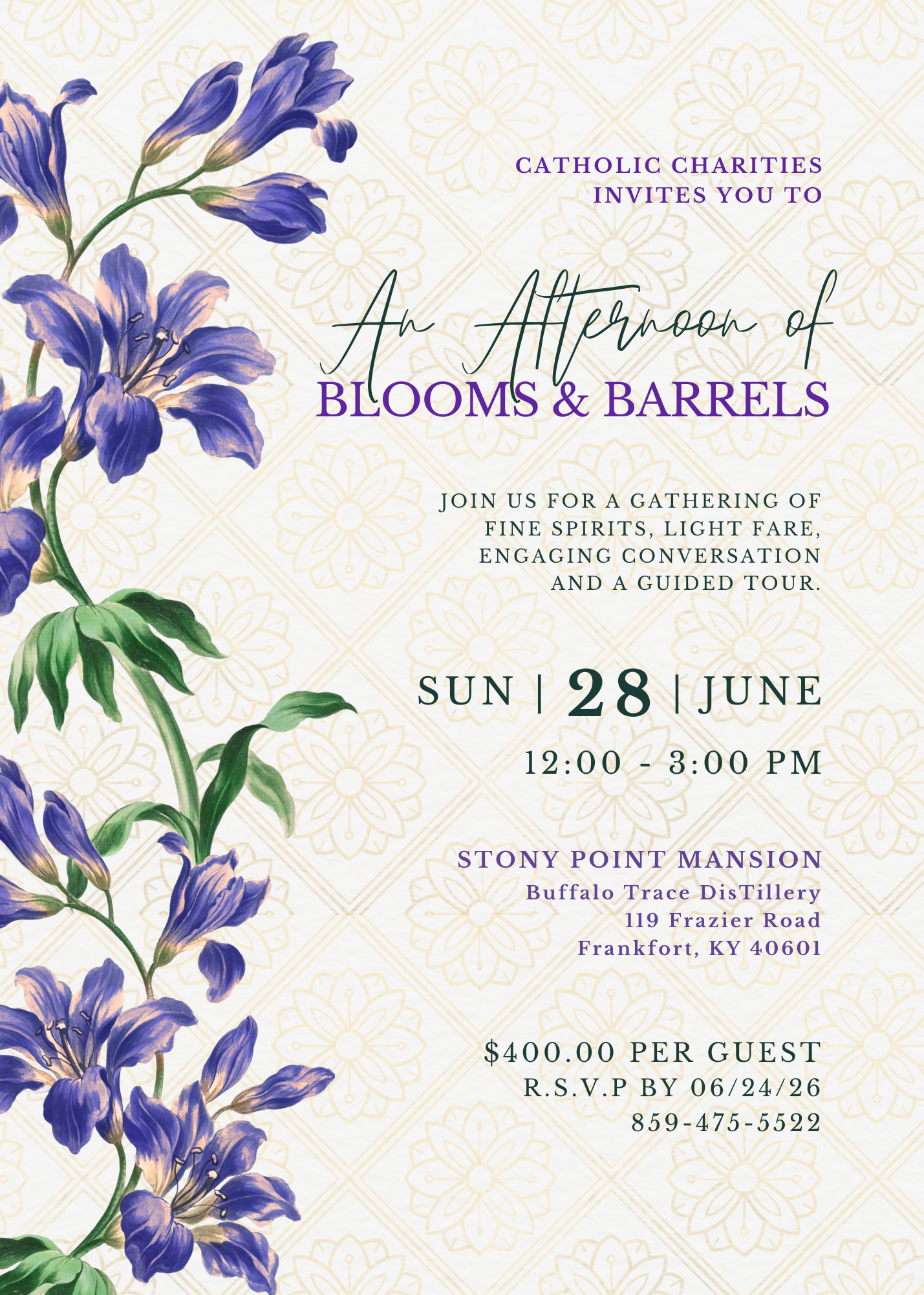 An Afternoon of Blooms & Barrels image