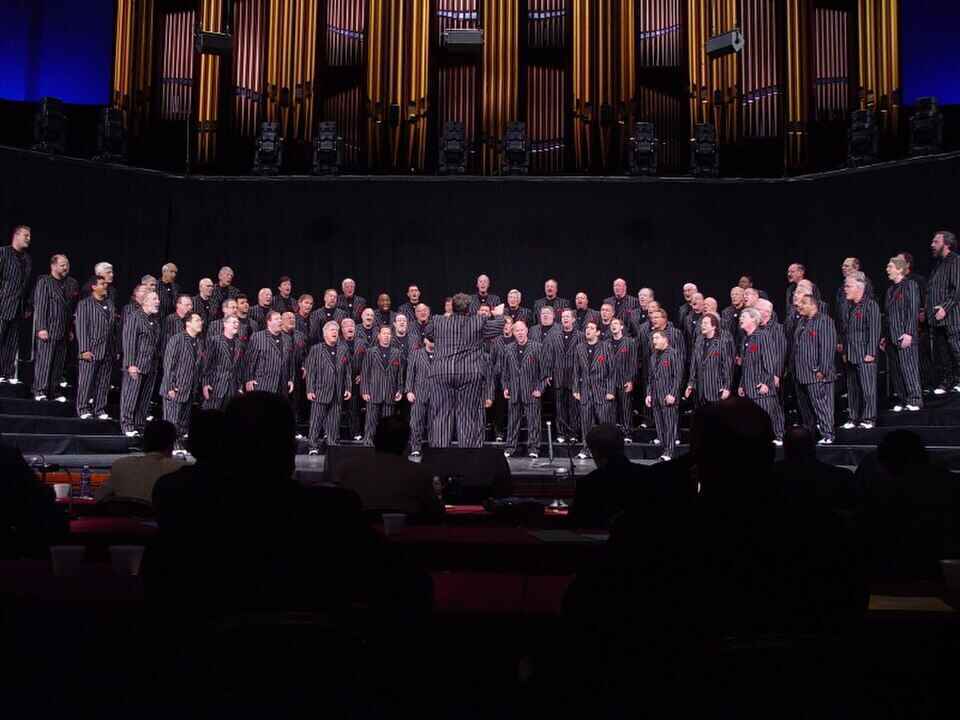 Big Apple Chorus Rehearsal image
