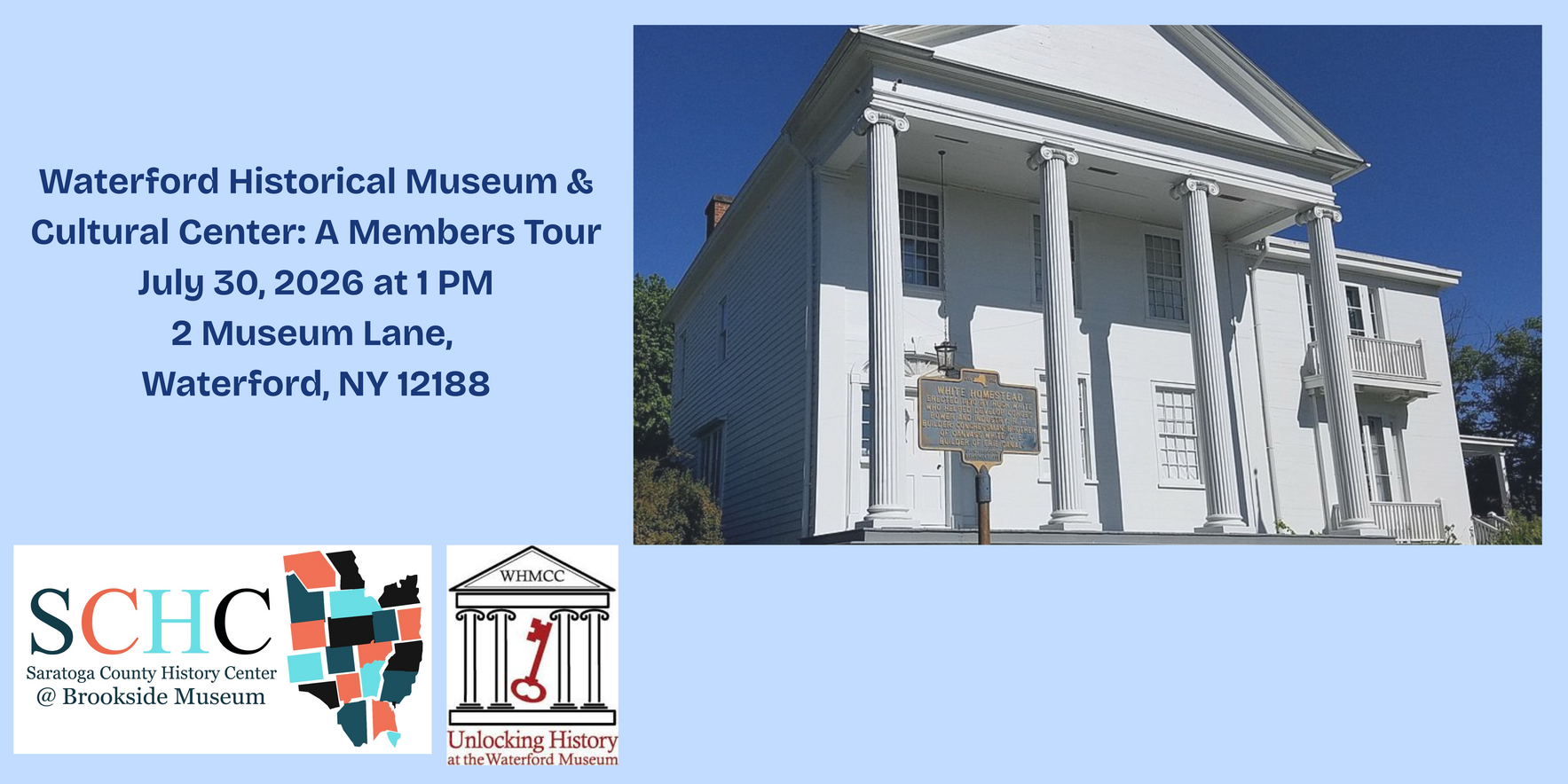 Waterford Historical Museum and Cultural Center: A Members Tour image