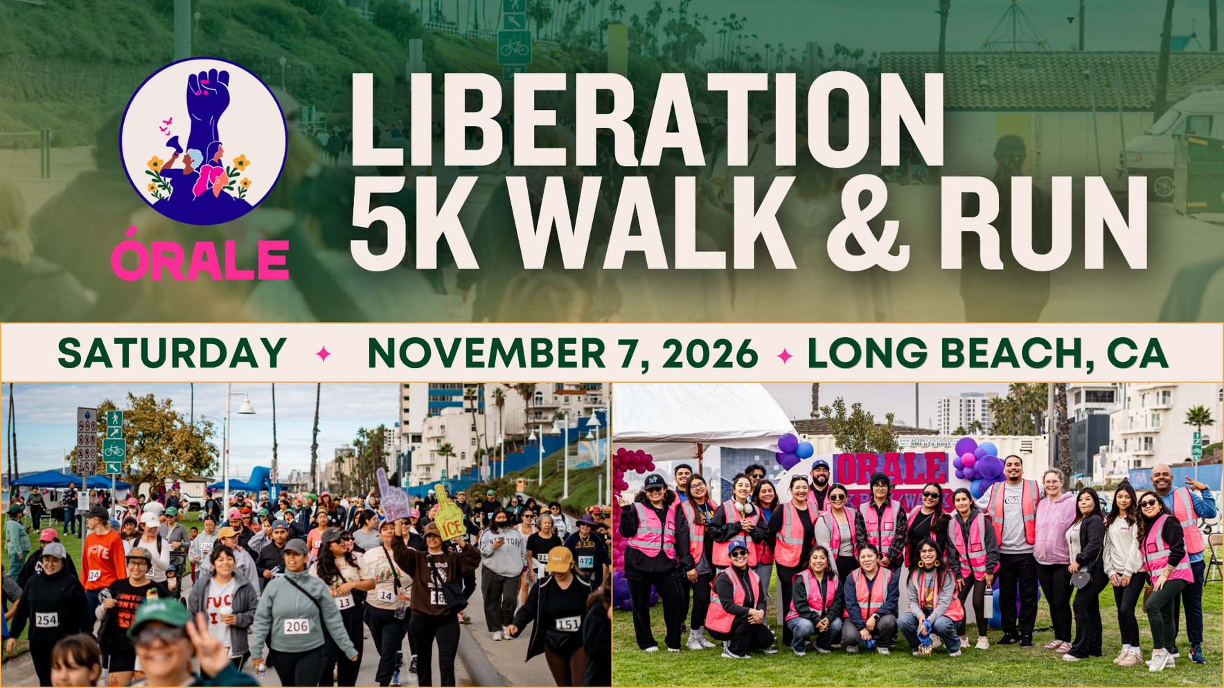 ÓRALE's Liberation 5k Walk & Run image