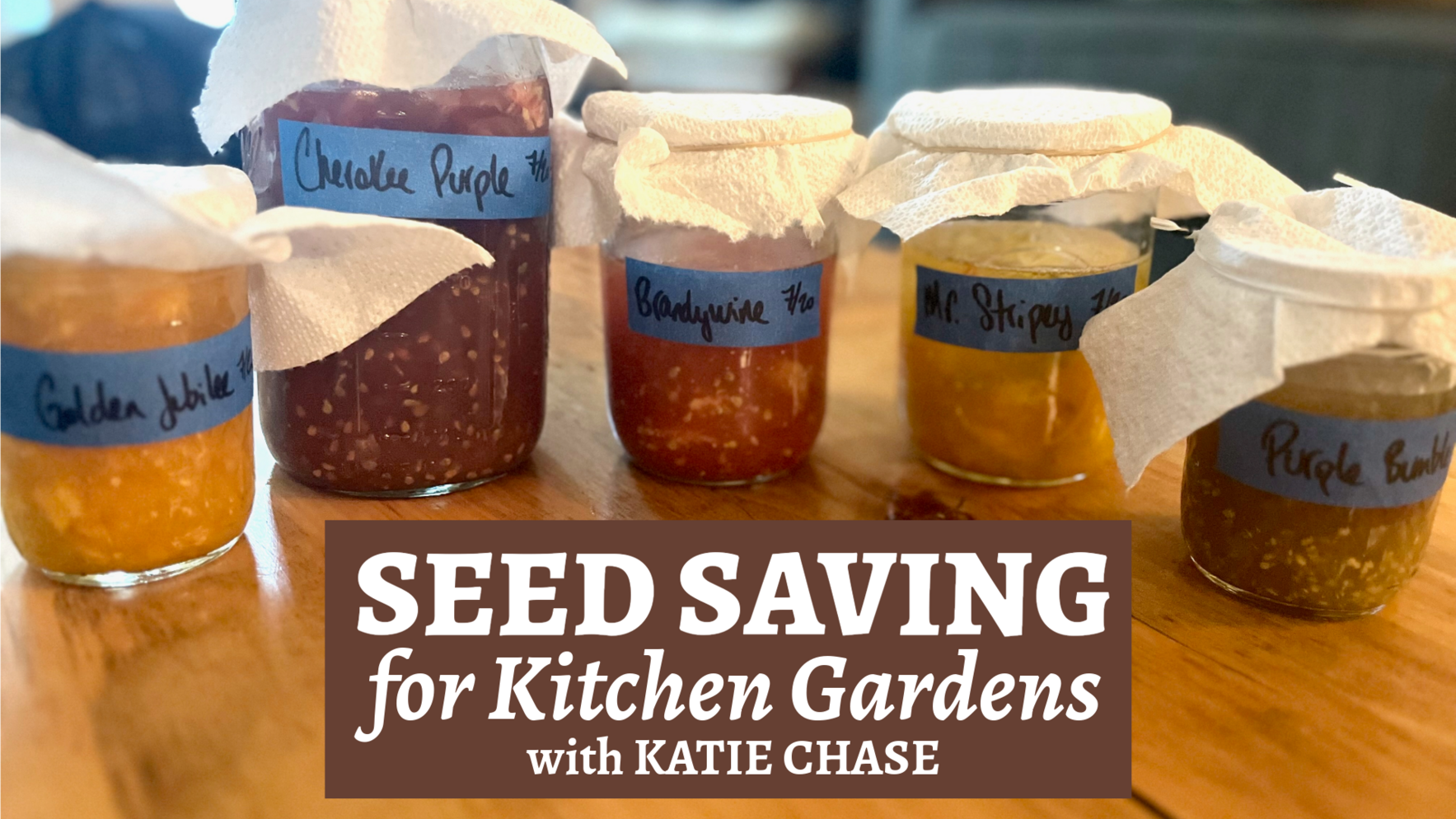 Seed Saving for Kitchen Gardens image