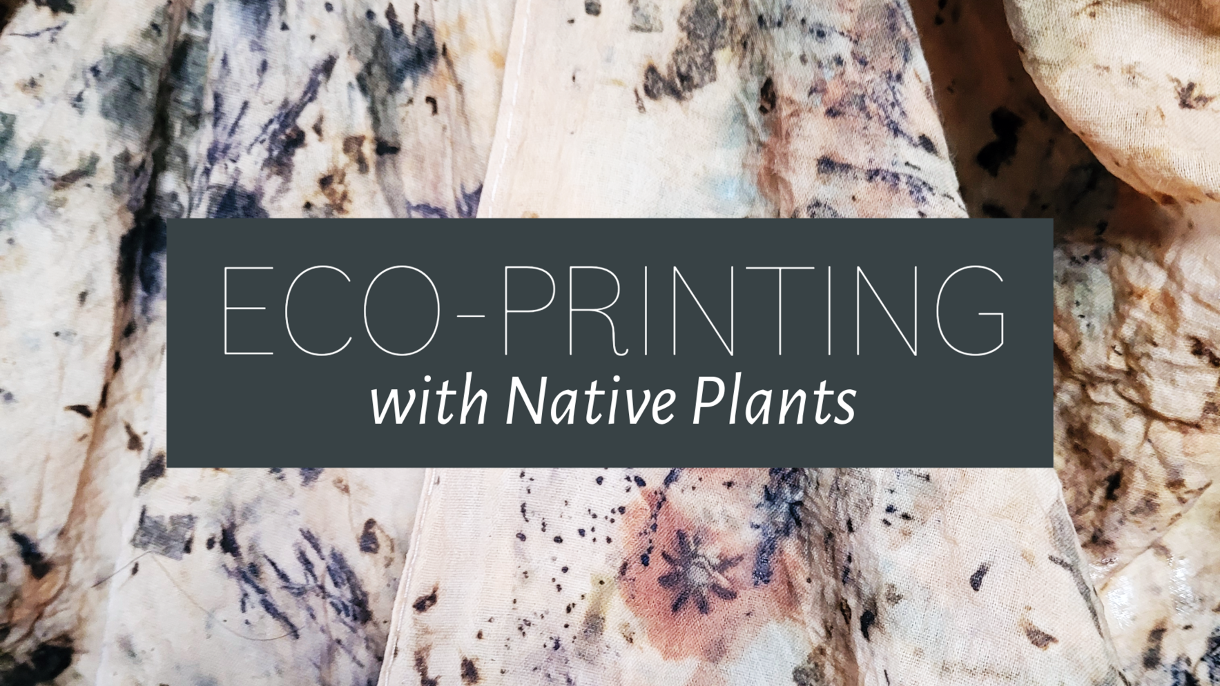 Eco-Printing with Native Plants image