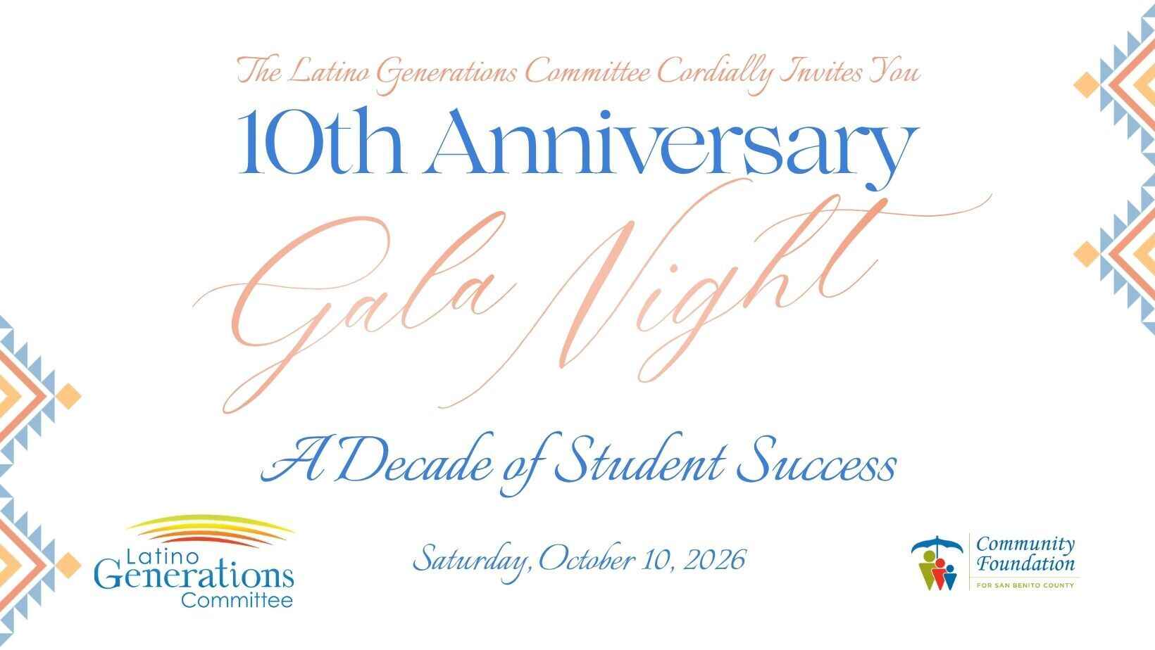 Latino Generations 10th Anniversary image