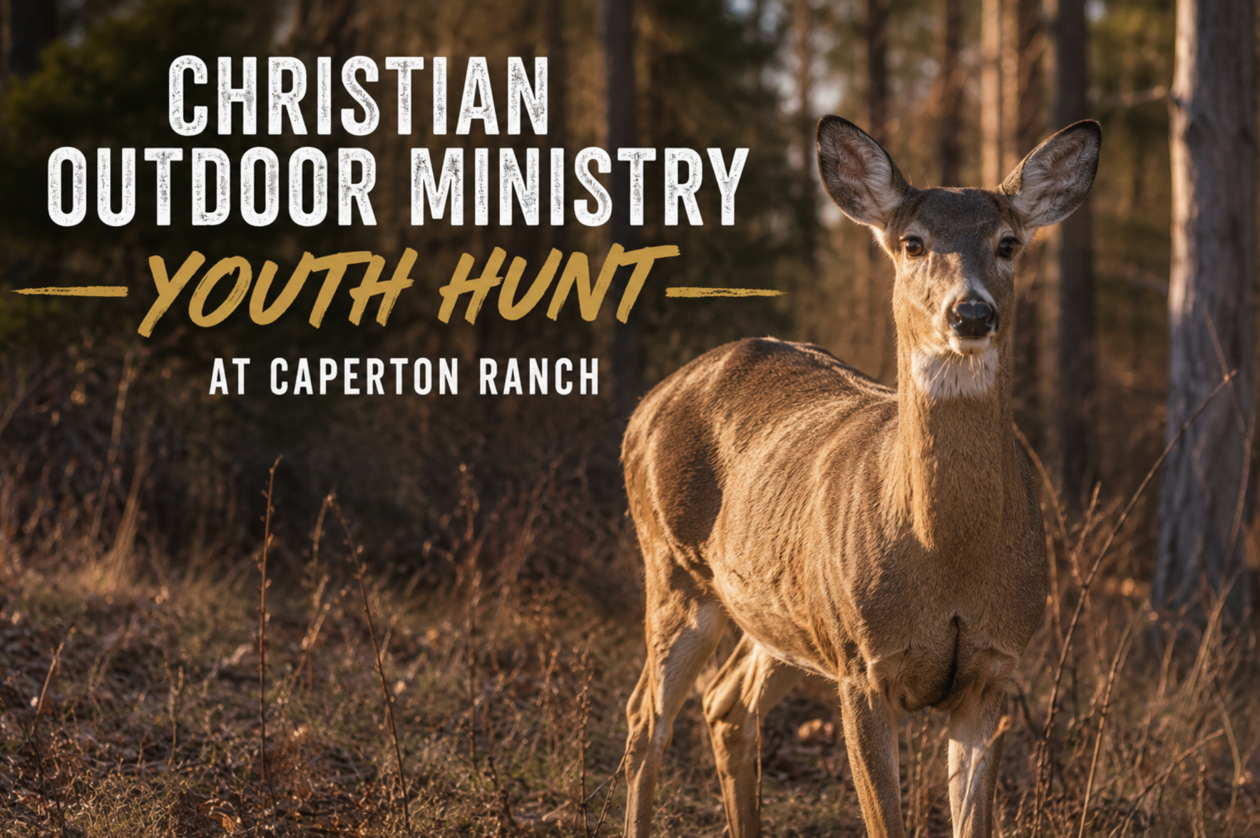 COM Youth Hunt at Caperton Ranch - Nov. 13-15 - Deer image