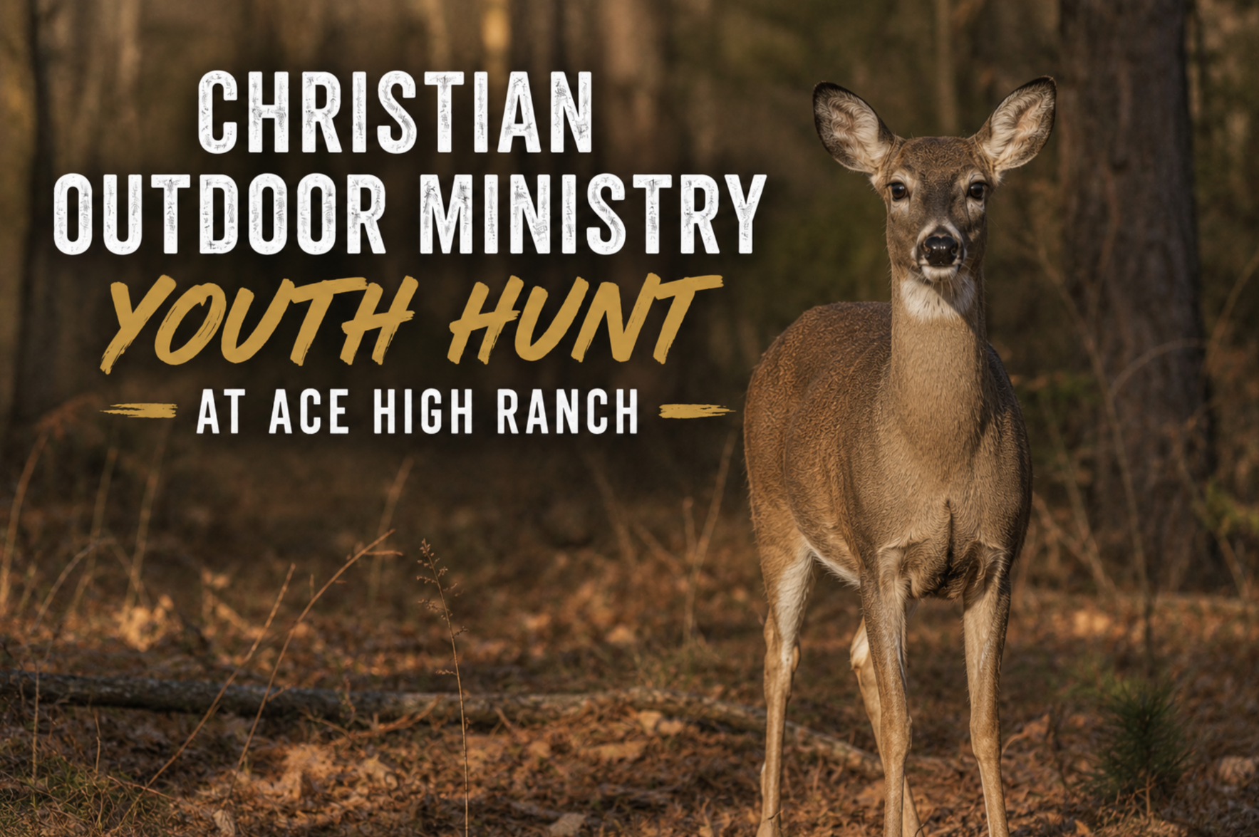 COM Youth Hunt at Ace High Ranch - Dec. 4-6 - Deer image