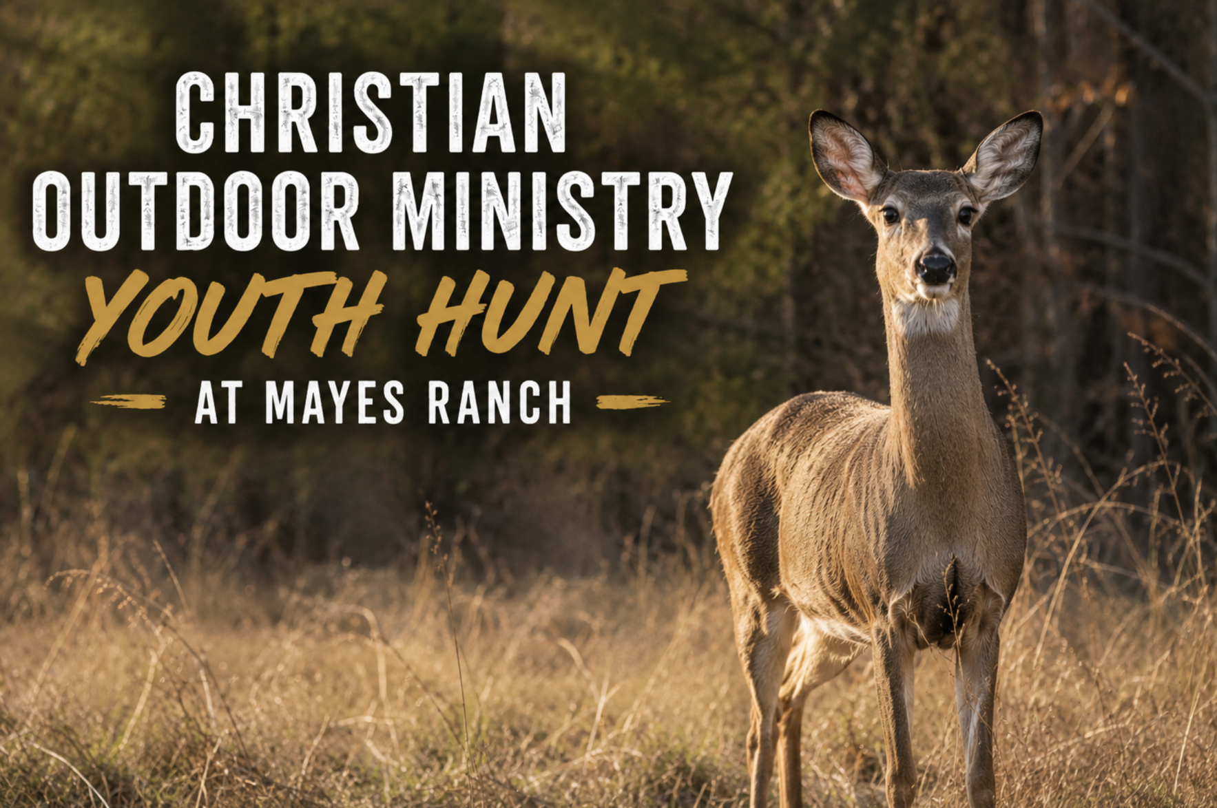 COM Youth Hunt at Mayes Ranch - Dec. 18-20 - Deer image