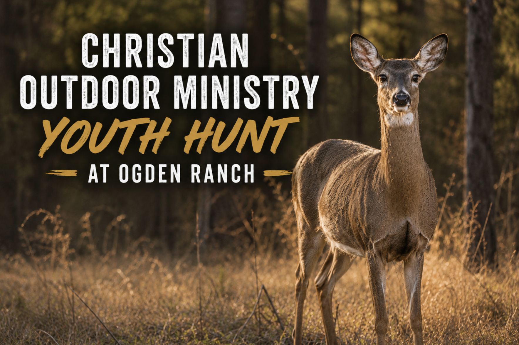 COM Youth Hunt at Ogden Ranch - Jan. 1-3 - Deer image
