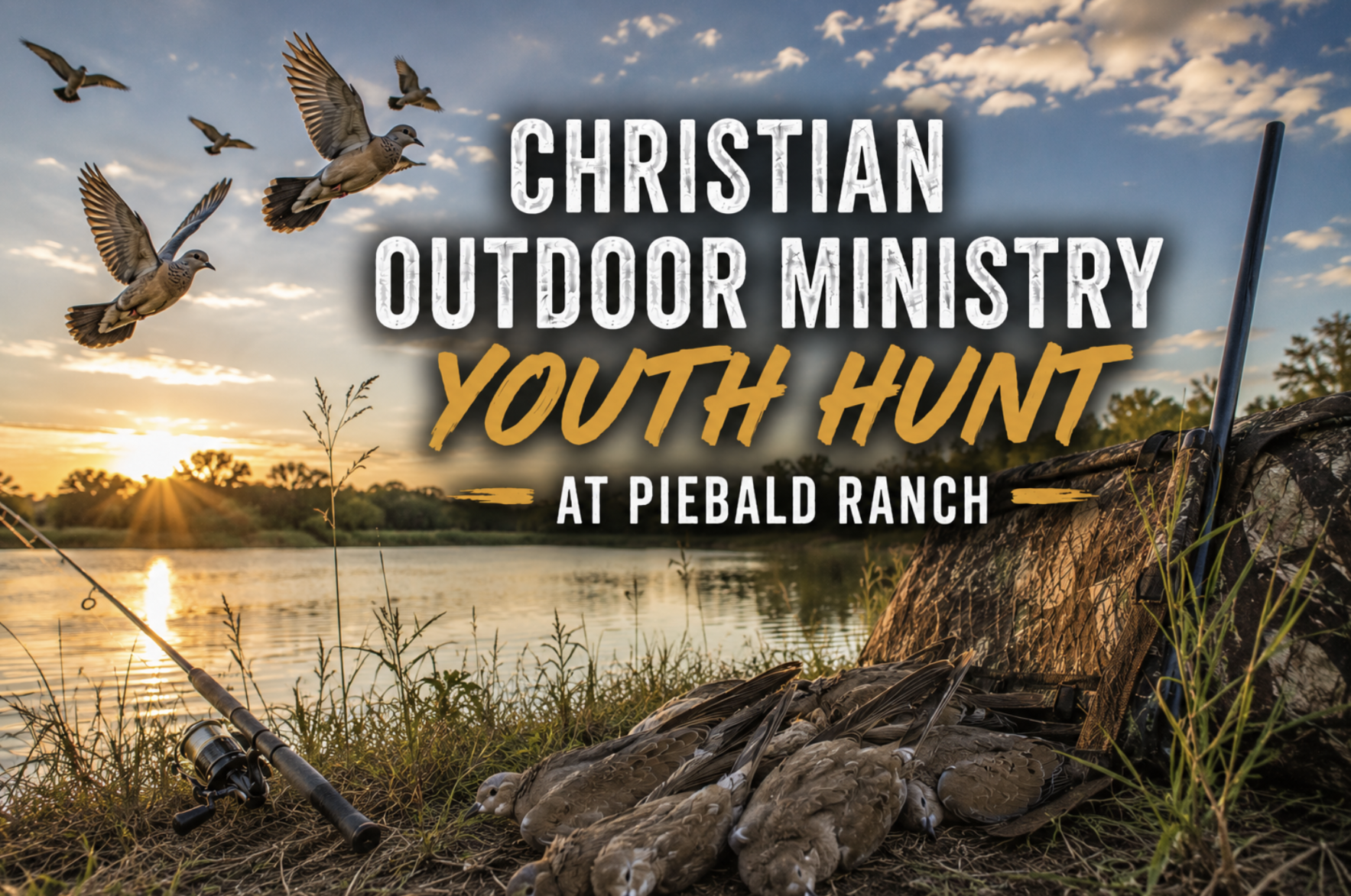 COM Youth Hunt at Piebald Ranch - Sep. 5-7 - Dove and Fishing image